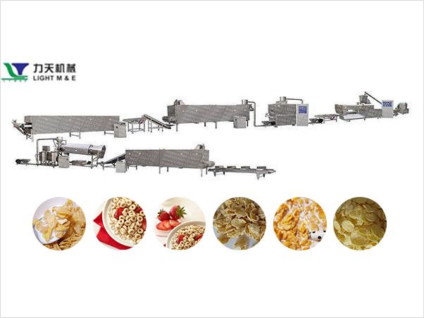 Máquina para producir cereal de desayuno, Hojuelas de maíz