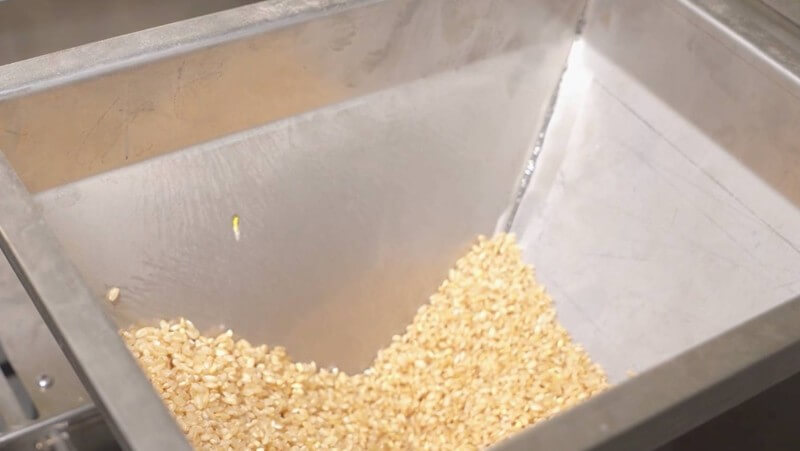Maquinaria para producción de galletas de arroz inflado