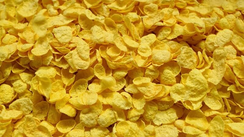 Línea de producción de copos de maíz y cereales de desayuno
